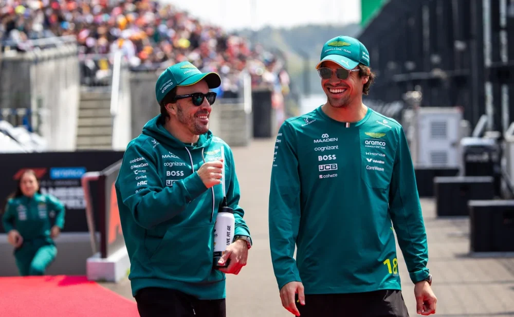 Aston Martin renova com Alonso e Stroll até o fim de 2027