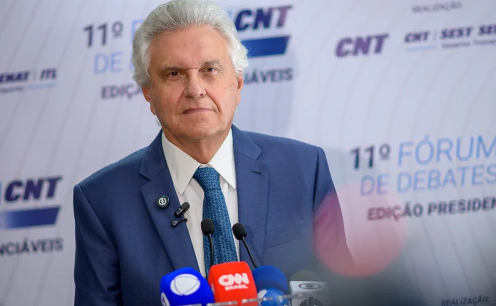 Caiado suspende agenda de campanha após morte de deputado estadual em Goiás