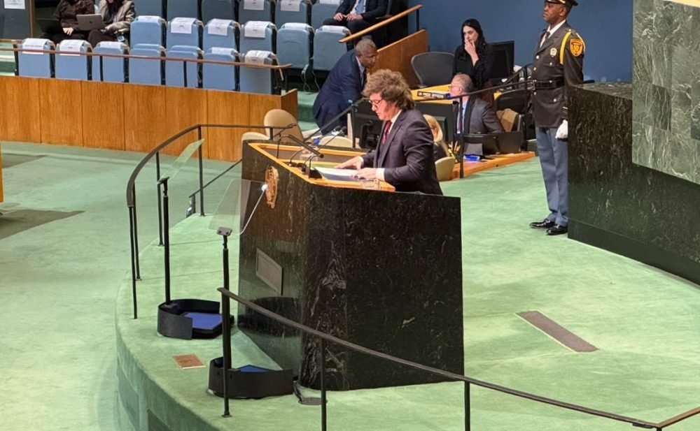 Milei chama ONU de 'inútil' e critica inação sobre Malvinas em discurso na Assembleia Geral