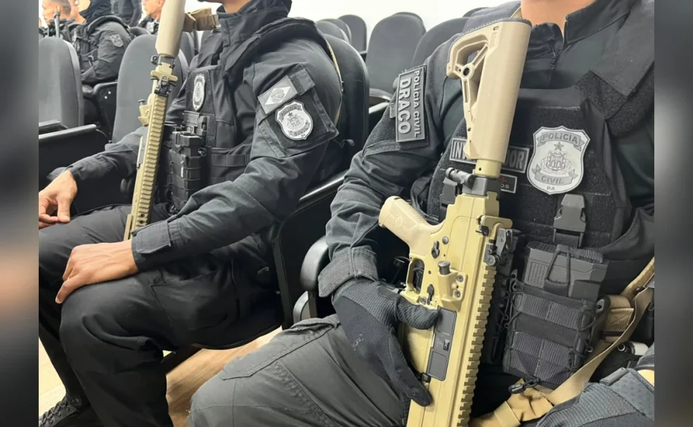Operação mira esquema de R$ 100 mi que desviava armas para facções