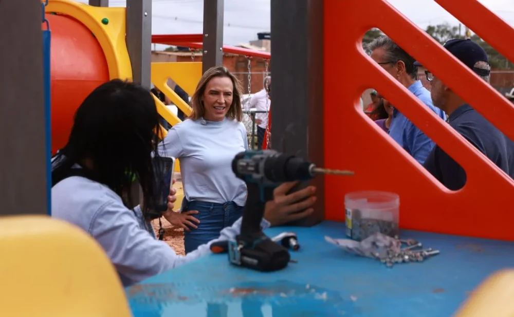 Celina Leão promete transformar lixão da Estrutural em parque urbano
